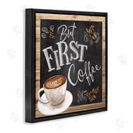 ND Art | But First Coffee Chalkboard