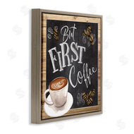 ND Art | But First Coffee Chalkboard