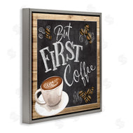 ND Art | But First Coffee Chalkboard