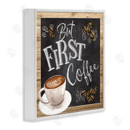 ND Art | But First Coffee Chalkboard