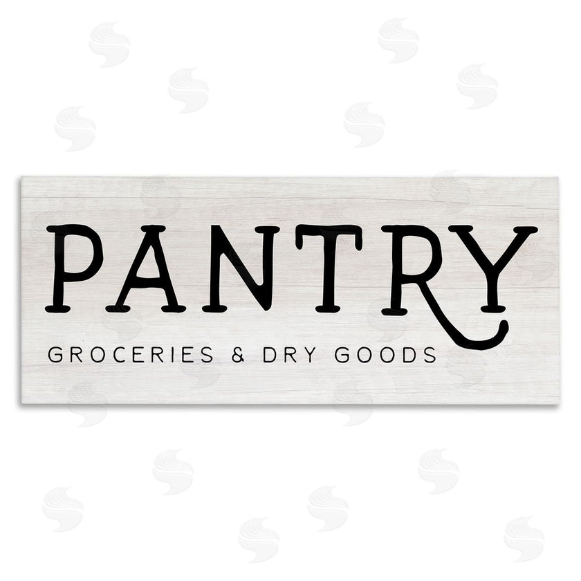 Stupell Studio | Rustic Pantry Groceries Sign