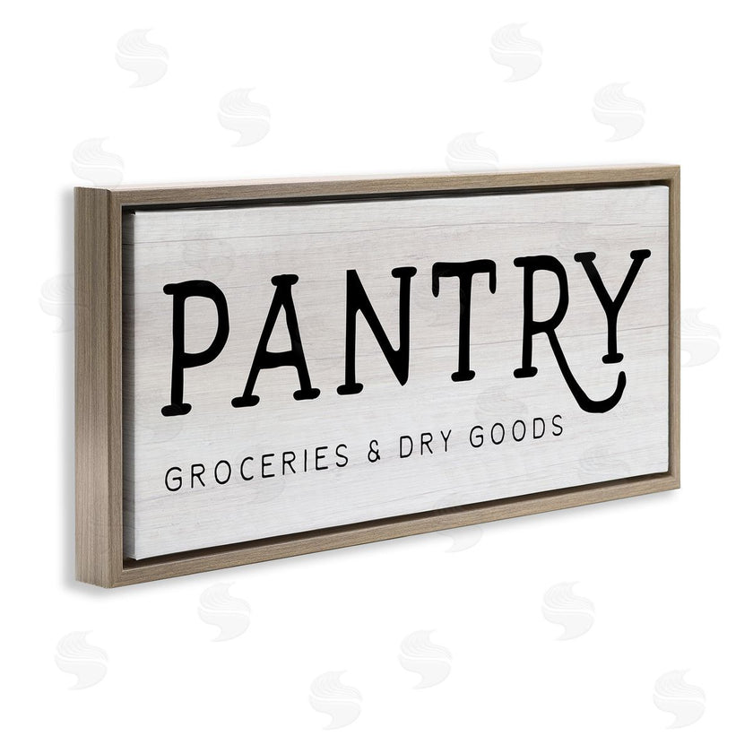 Stupell Studio | Rustic Pantry Groceries Sign