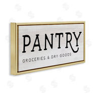 Stupell Studio | Rustic Pantry Groceries Sign