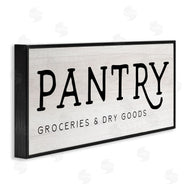 Stupell Studio | Rustic Pantry Groceries Sign