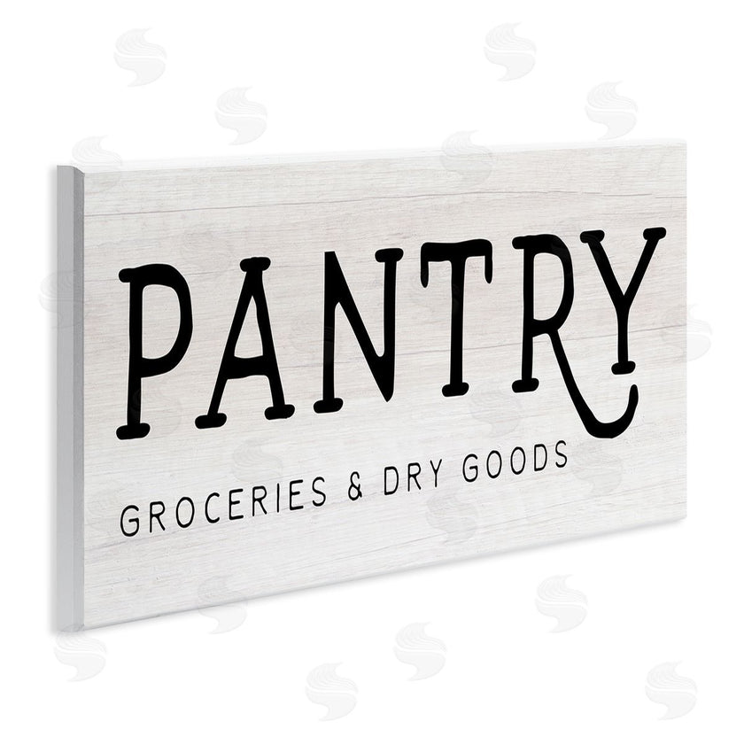 Stupell Studio | Rustic Pantry Groceries Sign