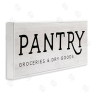 Stupell Studio | Rustic Pantry Groceries Sign
