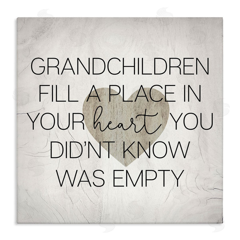 Stupell Studio | Heartwarming Grandchildren Phrase