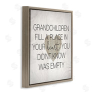 Stupell Studio | Heartwarming Grandchildren Phrase