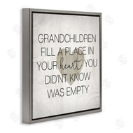 Stupell Studio | Heartwarming Grandchildren Phrase