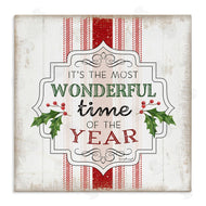 Jennifer Pugh | Festive Holiday Rustic Stripes