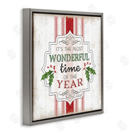 Jennifer Pugh | Festive Holiday Rustic Stripes