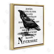 Lettered and Lined | Creepy Halloween Black Crow Raven