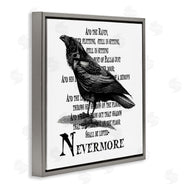Lettered and Lined | Creepy Halloween Black Crow Raven