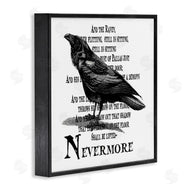 Lettered and Lined | Creepy Halloween Black Crow Raven