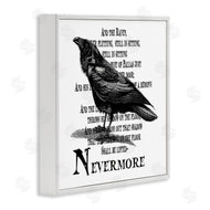 Lettered and Lined | Creepy Halloween Black Crow Raven