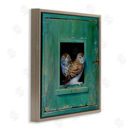 Alan Weston | Spotted Owls Perched Ledge