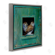 Alan Weston | Spotted Owls Perched Ledge