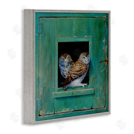Alan Weston | Spotted Owls Perched Ledge