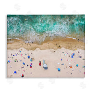 Jeff Poe Photography | Aerial View Busy Summer Beach