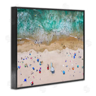 Jeff Poe Photography | Aerial View Busy Summer Beach