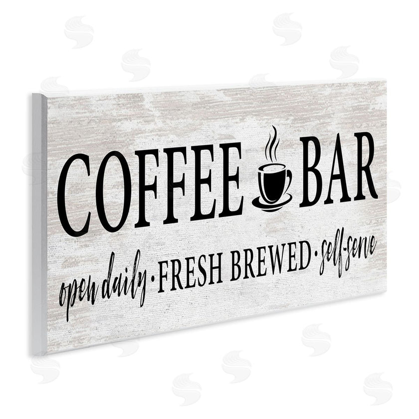 Lettered and Lined | Coffee Bar Cafe Rustic Sign