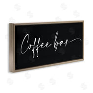 Lux + Me Designs | Coffee Bar Classy Script