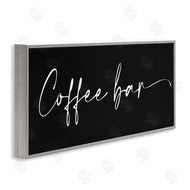 Lux + Me Designs | Coffee Bar Classy Script
