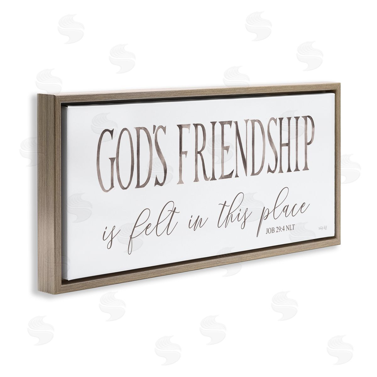 Cindy Jacobs God's fr_sideiendship Religious Home Casual Phrase Sign 