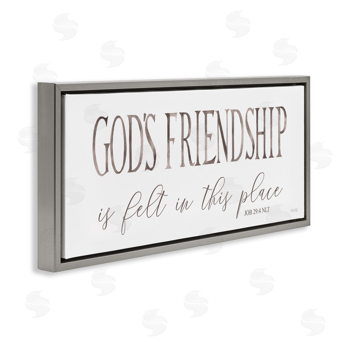 Cindy Jacobs God's fr_sideiendship Religious Home Casual Phrase Sign 