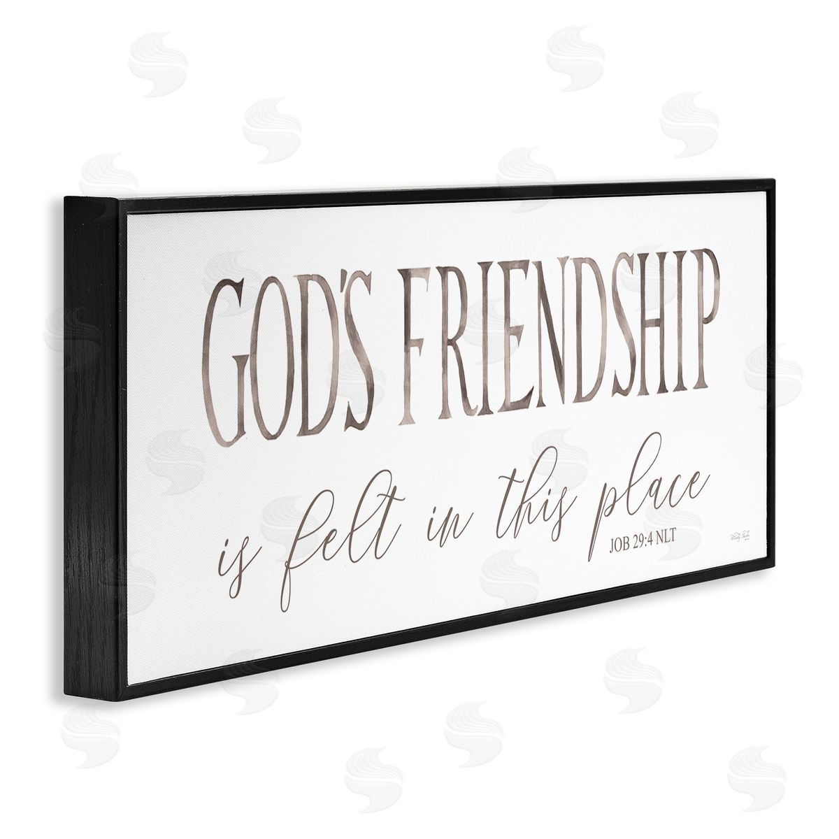 Cindy Jacobs God's fr_sideiendship Religious Home Casual Phrase Sign 