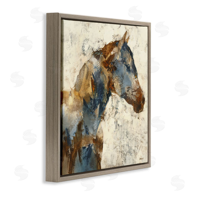 Scott Brems | Earthy Abstract Layered Horse