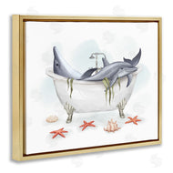 Ziwei Li | Relaxing Dolphins Swimming Bathtub