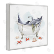 Ziwei Li | Relaxing Dolphins Swimming Bathtub