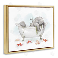 Ziwei Li | Manatee Sea Life in Bathtub