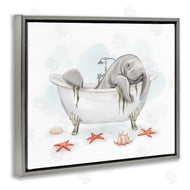 Ziwei Li | Manatee Sea Life in Bathtub