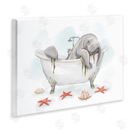 Ziwei Li | Manatee Sea Life in Bathtub