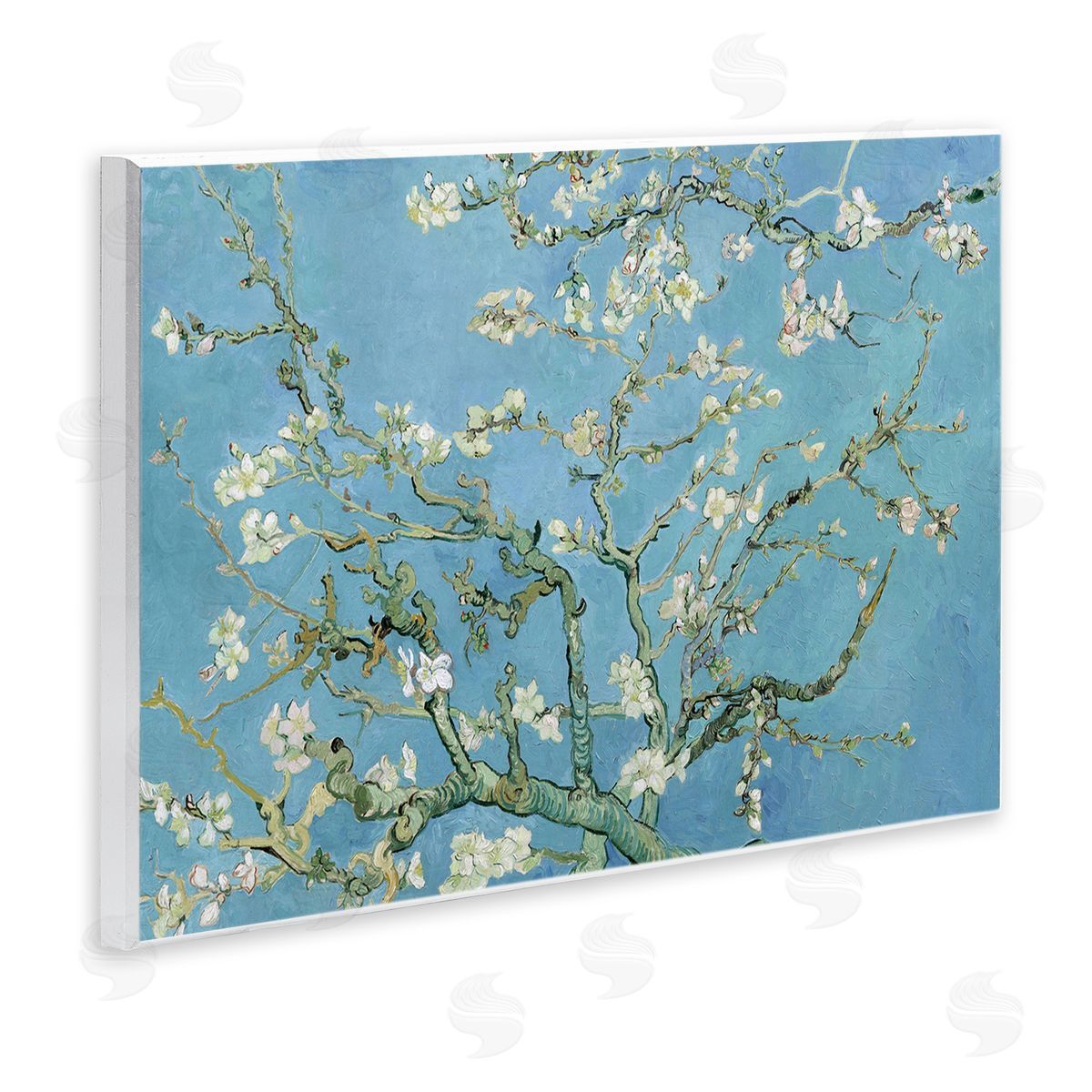 one1000paintings Almond Blossoms Vincent van Gogh Classic Tree Blossom Painting Wall Plaque Art Print
