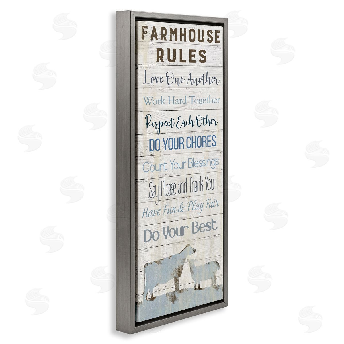 Carol Robinson Farmhouse Rules Heartening Planked List Country Animals 