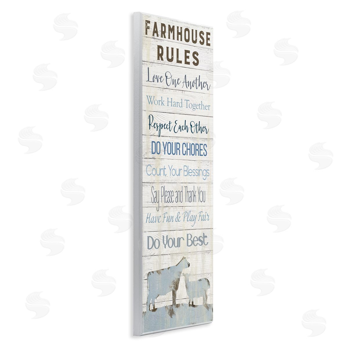 Carol Robinson Farmhouse Rules Heartening Planked List Country Animals 