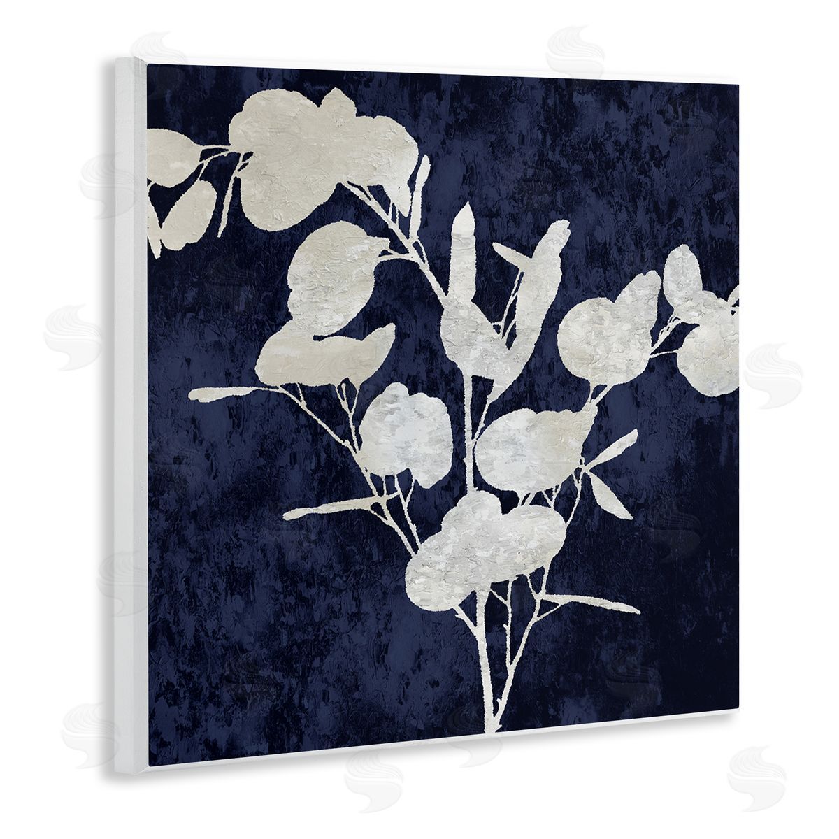 Danielle Carson Abstract Plant Leaves Modern Botanical Shapes  Wooden Wall Plaque Art Print