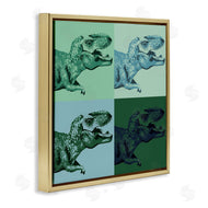 Stupell Studio | Vintage Roaring T-Rex Dinosaur