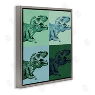 Stupell Studio | Vintage Roaring T-Rex Dinosaur