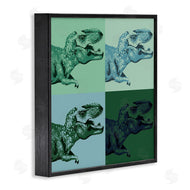 Stupell Studio | Vintage Roaring T-Rex Dinosaur