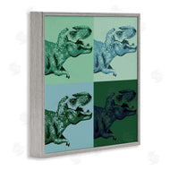 Stupell Studio | Vintage Roaring T-Rex Dinosaur
