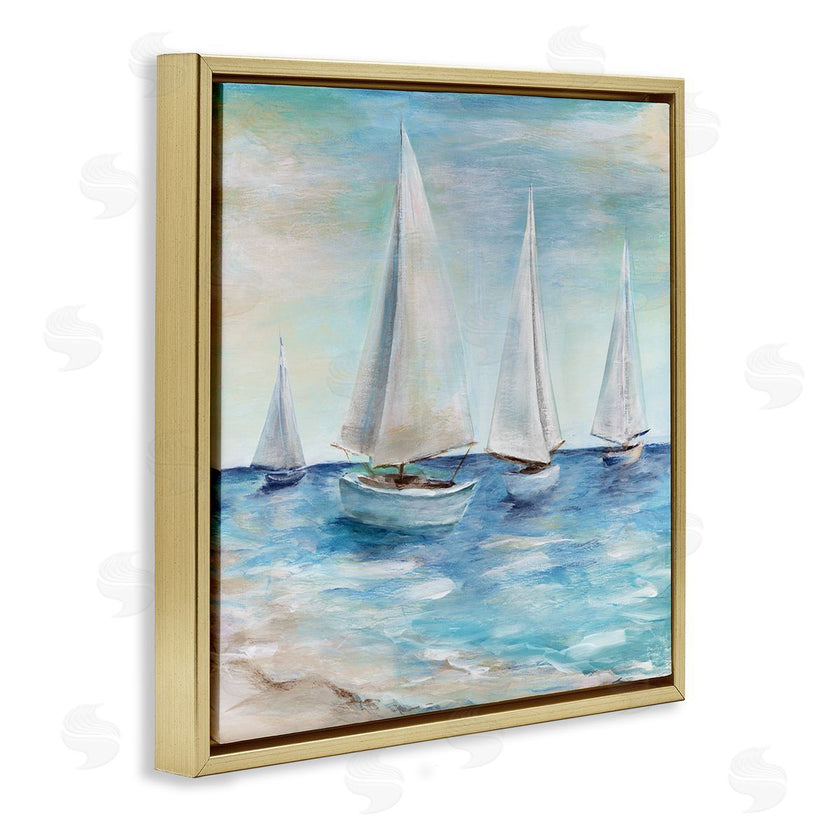 Marilyn Dunlap | Sailboats Floating Peacefully