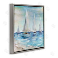 Marilyn Dunlap | Sailboats Floating Peacefully
