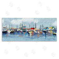 Tina Finn | Varied Boats Docked Port Marina