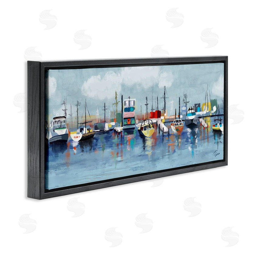 Tina Finn | Varied Boats Docked Port Marina