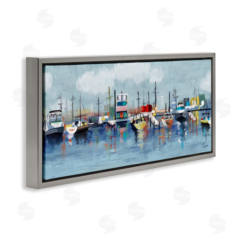 Tina Finn | Varied Boats Docked Port Marina