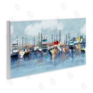 Tina Finn | Varied Boats Docked Port Marina